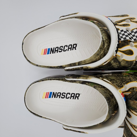Crocs x Nascar Realtree Classic Clog Mens Sz 12 Jibbitz Drink Holder NEW w/‎ Tag main image 6